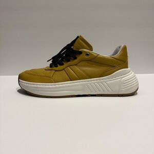Bottega Veneta Yellow and Black Sneakers